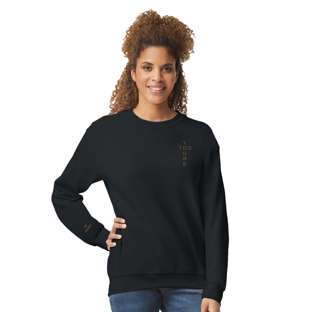 Women's Sweatshirt TOO YOUNG CROSS